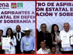 Marybel Villegas y Rafa Marín, los primeros en registrarse al proceso interno de Morena