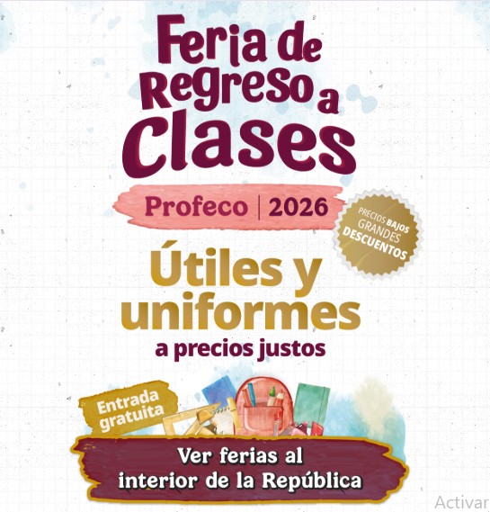Feria de regreso a clases