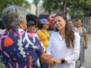 En territorio, Ana Paty Peralta defiende y difunde la Cuarta Transformación