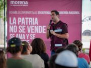 Recorre Gino Segura calles de Cancún para escuchar a las familias y fortalecer la organización de Morena