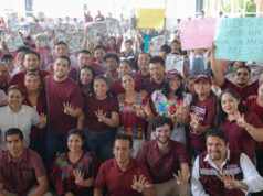 Ana Paty Peralta convoca en Bacalar a mantener unidad por la Cuarta Transformación