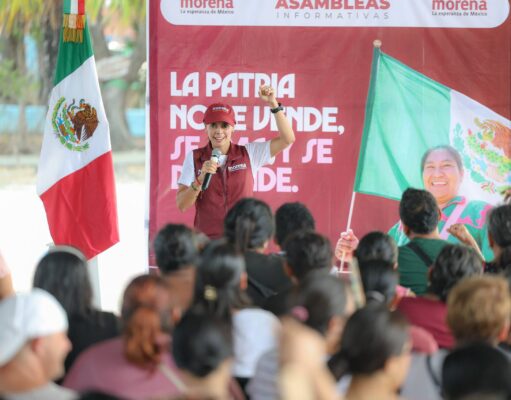 Unidos e informados defenderemos la Cuarta Transformación y la Soberanía Nacional: Ana Paty Peralta