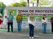 Renán Sánchez Tajonar toma protesta al nuevo Comité Municipal del Partido Verde en Felipe Carrillo Puerto