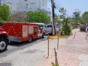 Conato de incendio en las oficinas del SAT en Cancún deja saldo blanco