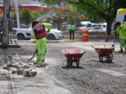Emprende Ayuntamiento de BJ mejoramiento vial en calles del centro de la ciudad