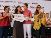 Entregan Claudia Sheinbaum y Mara Lezama viviendas en Cancún y consolidan el programa Vivienda para el Bienestar