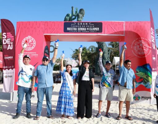 Cuarenta embarcaciones salen a la mar en el tradicional Torneo de Pesca Deportiva “Nuestra Señora del Carmen 2026”