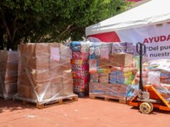 Envía gobierno de Q. Roo dos camiones con ayuda humanitaria para damnificados en Venezuela