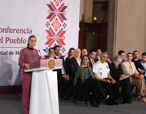 Anuncia Claudia Sheinbaum, más de 2 mil mdp para reforzar Estrategia Integral de Atención al Sargazo en el Caribe Mexicano; Mara Lezama agradece coordinación como nunca antes