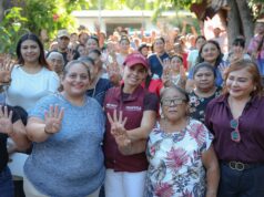 Cerca de las comunidades, Ana Paty Peralta suma a la defensa de la Transformación