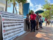 Protestan contra Aguakan en Cancún