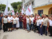 Encabeza Ana Paty Peralta jornada de acercamiento con habitantes de Tulum