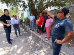 Anuncia Blanca Merari jornada de pavimentación en Tierra Nueva