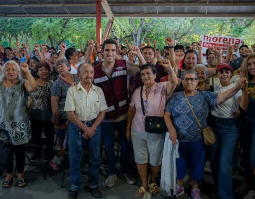 Refrenda Gino Segura unidad en Morena Quintana Roo con recorrido y Asamblea Informativa en Cancún