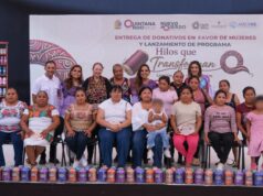 Presenta Mara Lezama el programa “Hilos que Transforman”, en beneficio de más de 10 mil mujeres bordadoras