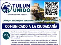 Surge Tulum Unido, movimiento ciudadano que busca impulsar la transparencia