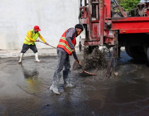 Avanza construcción de pozos de absorción en Cancún, en tiempo y forma