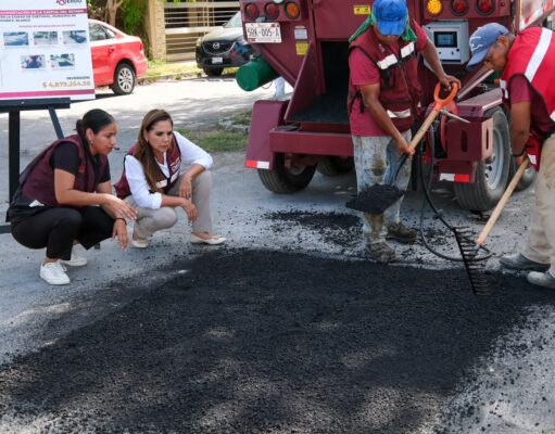 Fortalece Mara Lezama rehabilitación de calles para mejorar la movilidad en Chetumal