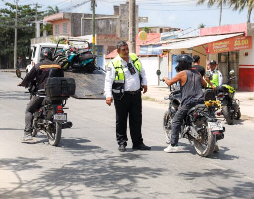 Asegura SMSCYT más de mil motocicletas durante operativos «Vidas en Movimiento»