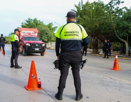Operativo GAMA contribuye a una movilidad más segura y ordenada en Playa del Carmen