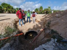 Supervisa Mara Lezama modernización de la carretera Cancún–Isla Blanca, obra que alcanza 30% de avance