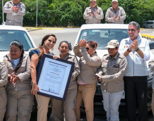 Reconoce Mara Lezama labor del personal de Vectores en la prevención de enfermedades en Quintana Roo