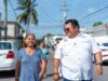Supervisa Chacón trabajos de repavimentación, construcción de pozos de absorción y atiende solicitudes ciudadanas