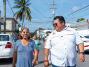 Supervisa Chacón trabajos de repavimentación, construcción de pozos de absorción y atiende solicitudes ciudadanas
