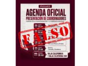 Denuncia Morena falsedad de supuesta “agenda oficial” para la presentación de coordinadores estatales