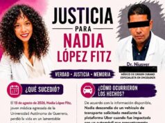 Organizan colecta para apoyar a la familia de Nadia López Fitz tras accidente en Cancún
