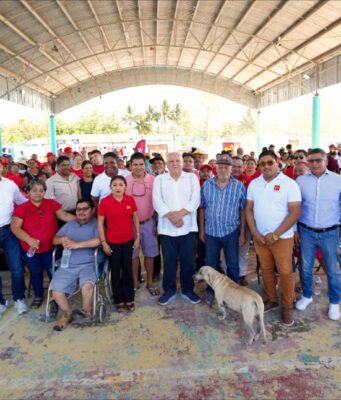Escucha Rafael Marín a comunidades del norte de Quintana Roo en busca de la coordinación estatal
