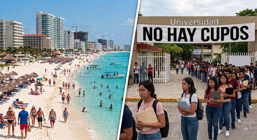 Sin espacios en universidades