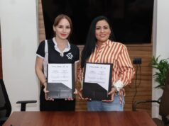 Firma Blanca Merari convenio de colaboración con «Equinos contigo»
