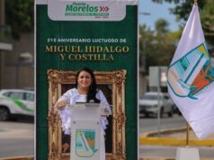 Encabeza Blanca Merari ceremonia cívica por el 215 aniversario luctuoso de Don Miguel Hidaldo y Costilla