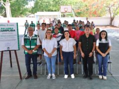 Cumple Blanca Merari y consolida la transformación de los espacios educativos en Puerto Morelos