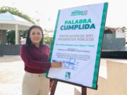 Activa gobierno de Blanca Merari WiFi gratuito en el parque Fundadores
