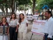 Anuncia Mara Lezama transformación del parque de la Supermanzana 259 en Villas Otoch Paraíso