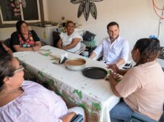 Consolida Pablo Bustamante el contacto directo con las familias para conocer y atender sus necesidades