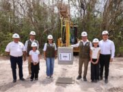 Coloca Blanca Merari la primera piedra del primer Centro de Bienestar Animal de Puerto Morelos