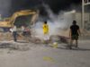 Vecinos provocan incendio y bloquean vía para obligar a la CFE a reponer servicio