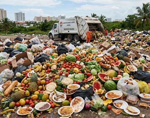 Tira Cancún toneladas de comida mientras 493 mil quintanarroenses enfrentan carencia alimentaria