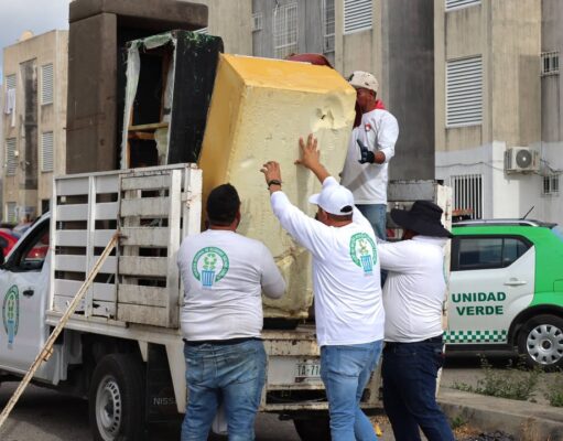 Mega brigada de limpieza en Prado Norte retira más de 2 mil 600 toneladas de desechos