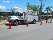 Continúan cortes de la CFE en Playa del Carmen
