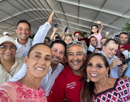 Renán Sánchez Tajonar respalda en Cancún la transformación que encabezan Claudia Sheinbaum Pardo y Mara Lezama
