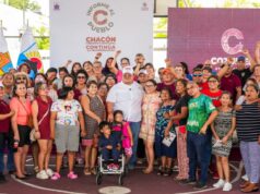 Continúa Chacón llevando el Informe al Pueblo