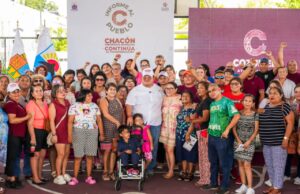 Continúa Chacón llevando el Informe al Pueblo