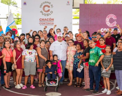 Continúa Chacón llevando el Informe al Pueblo