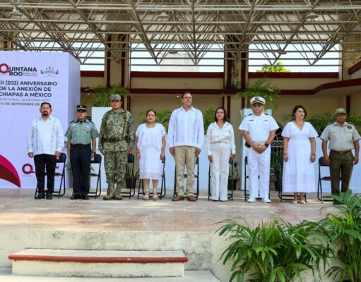 Conmemora Gobierno de Quintana Roo 202 años de la histórica anexión de Chiapas a México