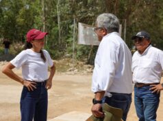 Supervisa Ana Paty Peralta transformación de avenidas principales en la zona sur de la ciudad