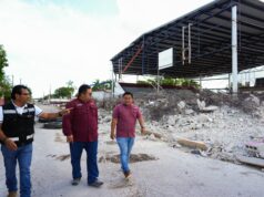 Avanza la obra de Reconstrucción del Poliforum de Cozumel
